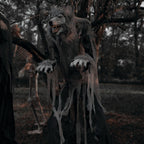 Witchwood™ 7 ft Tall Motion-Activated Towering Werewolf, Premium Halloween Animatronic, Plug-In, HHTWRWOLF-1FLSA