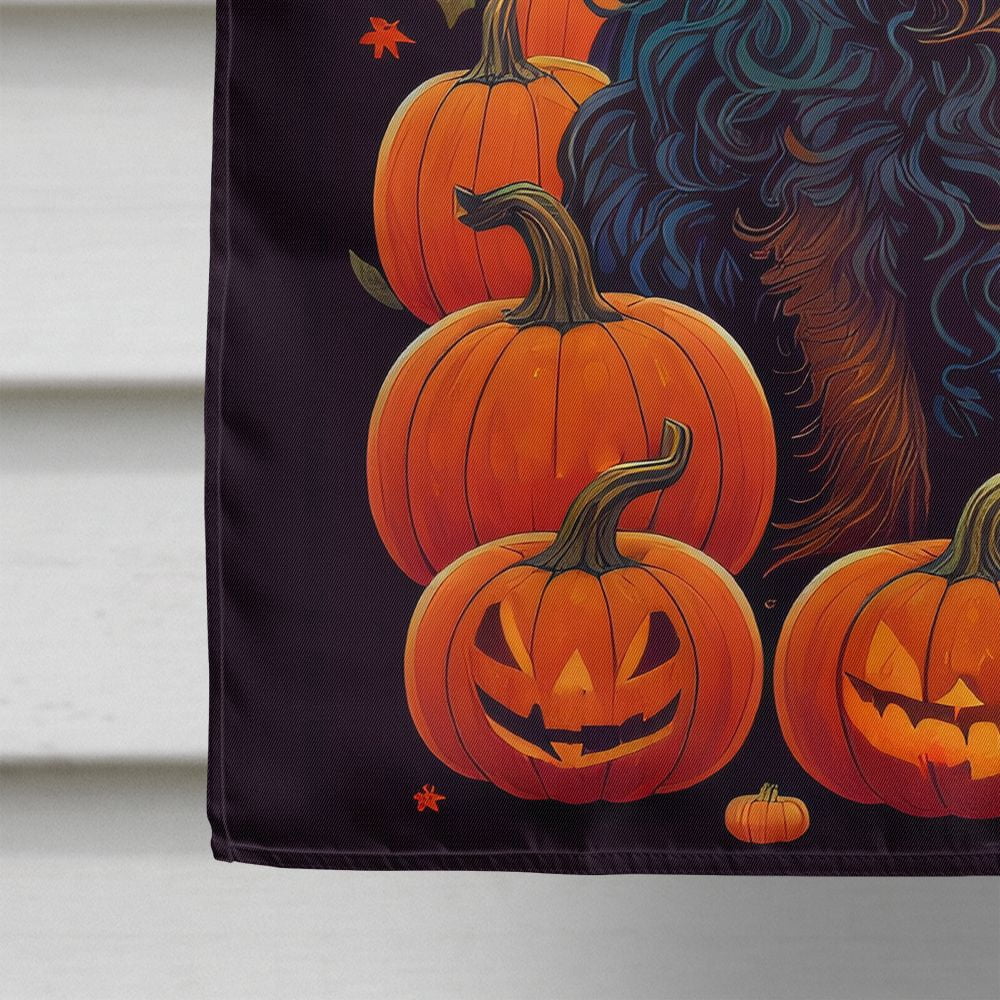 Witchwood™ Halloween Boykin Spaniel Dog House Flag 28x40IN Double-Sided Polyester Decorative Sleeve Pole Flag for Outdoor Home Garden