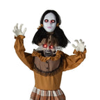 Witchwood™ 5 Ft. Standing Creepy Woman Plastic Pop-Up Halloween Decoration