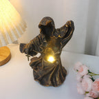 Witchwood™ Fridja Hell Messenger With Lantern Witch Decoration Lantern The Ghost Looking For Light Halloween Decorations