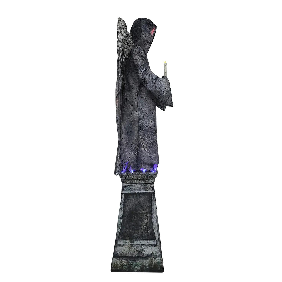 Witchwood™ 96" Cemetery Angel Animated Prop ? Creepy Halloween Yard Decoration