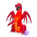Witchwood™ Costway 8 FT Halloween Inflatable Red Dragon with Wings & Skull Holiday Decoration Light