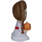 Witchwood™ New Warner Bros. Halloween The Conjuring's Annabelle Airblown Yard Inflatable Decor, 4.5'