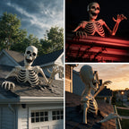 Witchwood™ 35" Halloween Giant Groundbreaker Skeleton, Halloween Decoration for Outdoor Lawn Yard and Porch