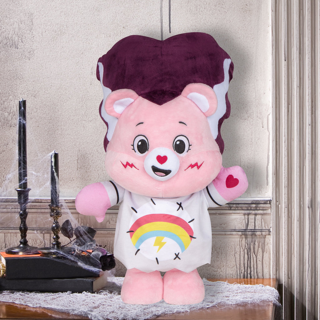 Witchwood™ Halloween Porch Greeter Bride of Frankie Care Bears 15.74 in x 9.84 in x 18.50 in 1.47 lb ? Indoor/Outdoor Halloween Decoration