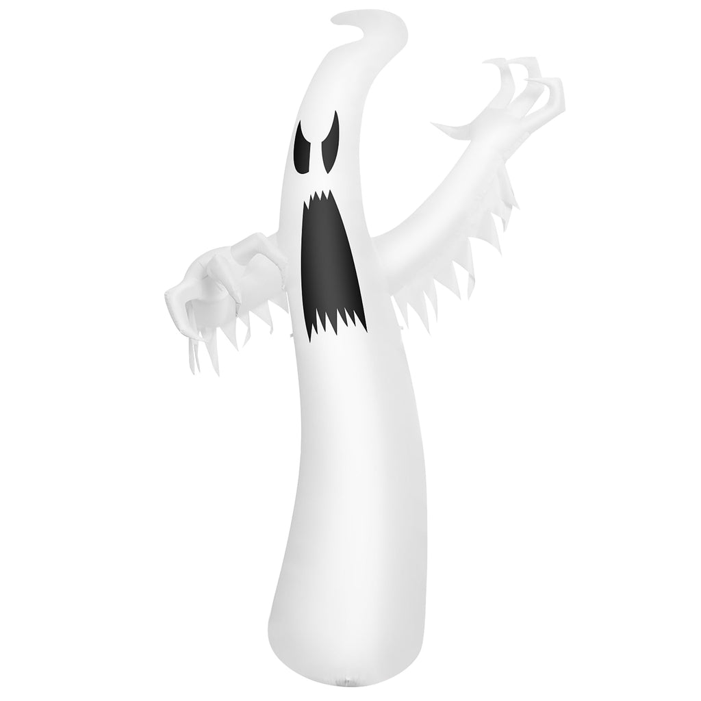 Witchwood™ Costway 12ft Halloween Inflatable Ghost Quick Blow up w/LED Lights Outdoor Yard Scary Decoration