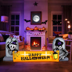 Witchwood™ 10' Halloween Inflatables Outdoor Halloween Tomb Decoration Banner Blow up Decor