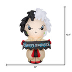 Witchwood™ Disney Cruella with "Unhappy Halloween" Banner