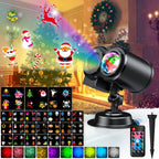 Witchwood™ Outdoor HD projector light, remote control 16 switchable modes, Christmas Halloween celebrations, birthdays, weddings and parties, waterproof light show