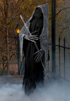 Witchwood™ 6 Ft Grim Reaper with Staff Adult Decoration