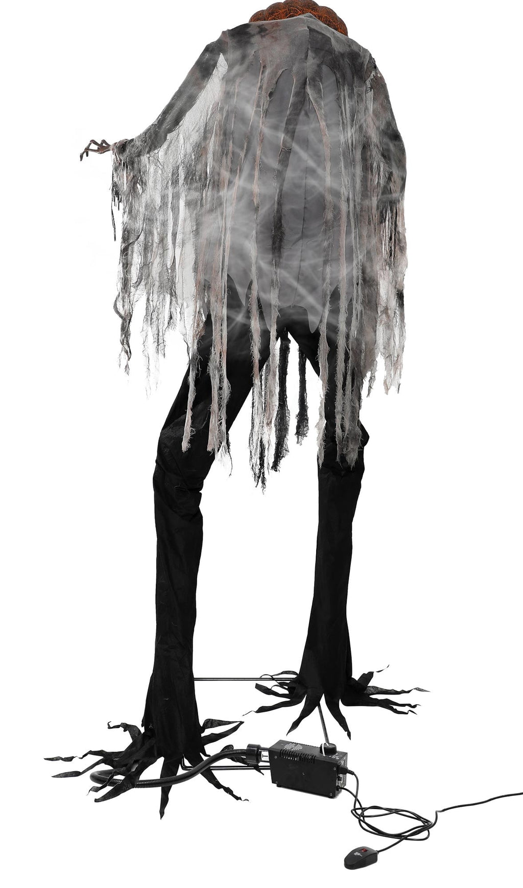 Witchwood™ 7 ft. Animated Scorched Scarecrow with Fog Machine Halloween Decoration