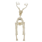 Witchwood™ LED Illuminated Deer Skeleton, 60-inch, Halloween Decoration