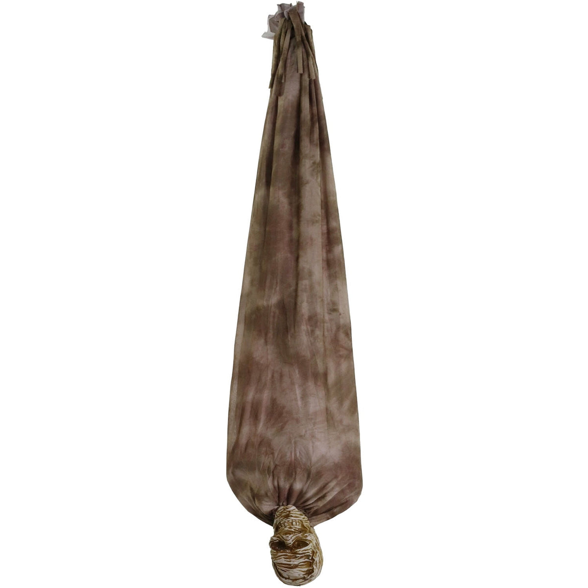Witchwood™ 5 ft Animatronic Upside-Down Shaking Mummy with Sounds and Light-Up Eyes for Scary Halloween Decoration, HHSKEL-8HLSA