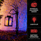 Witchwood™ Zombie Hand Black Halloween Décor with Lantern, LED & Stake, 2.3-Ft