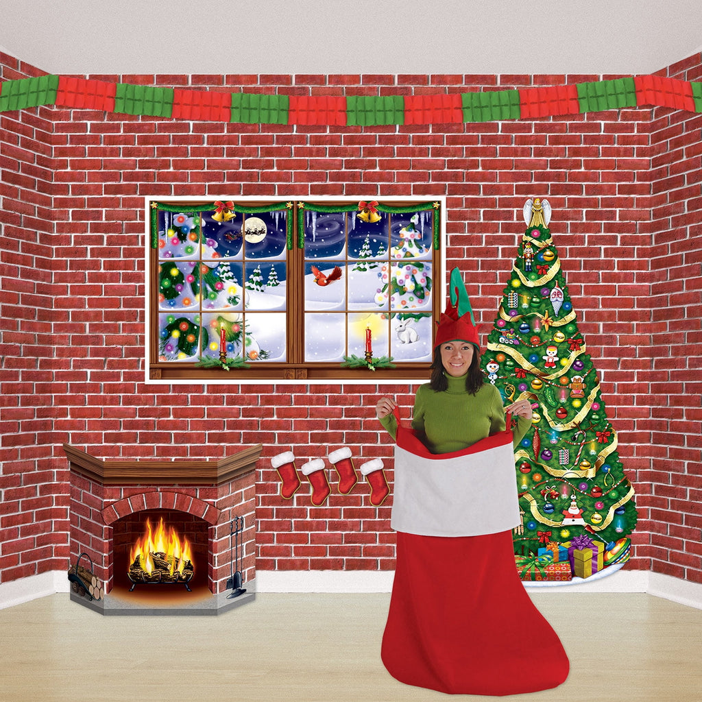 Witchwood™ Brick Wall Backdrop Party Accessory (1 count) (1/Pkg)