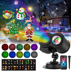 Witchwood™ Outdoor HD projector light, remote control 16 switchable modes, Christmas Halloween celebrations, birthdays, weddings and parties, waterproof light show