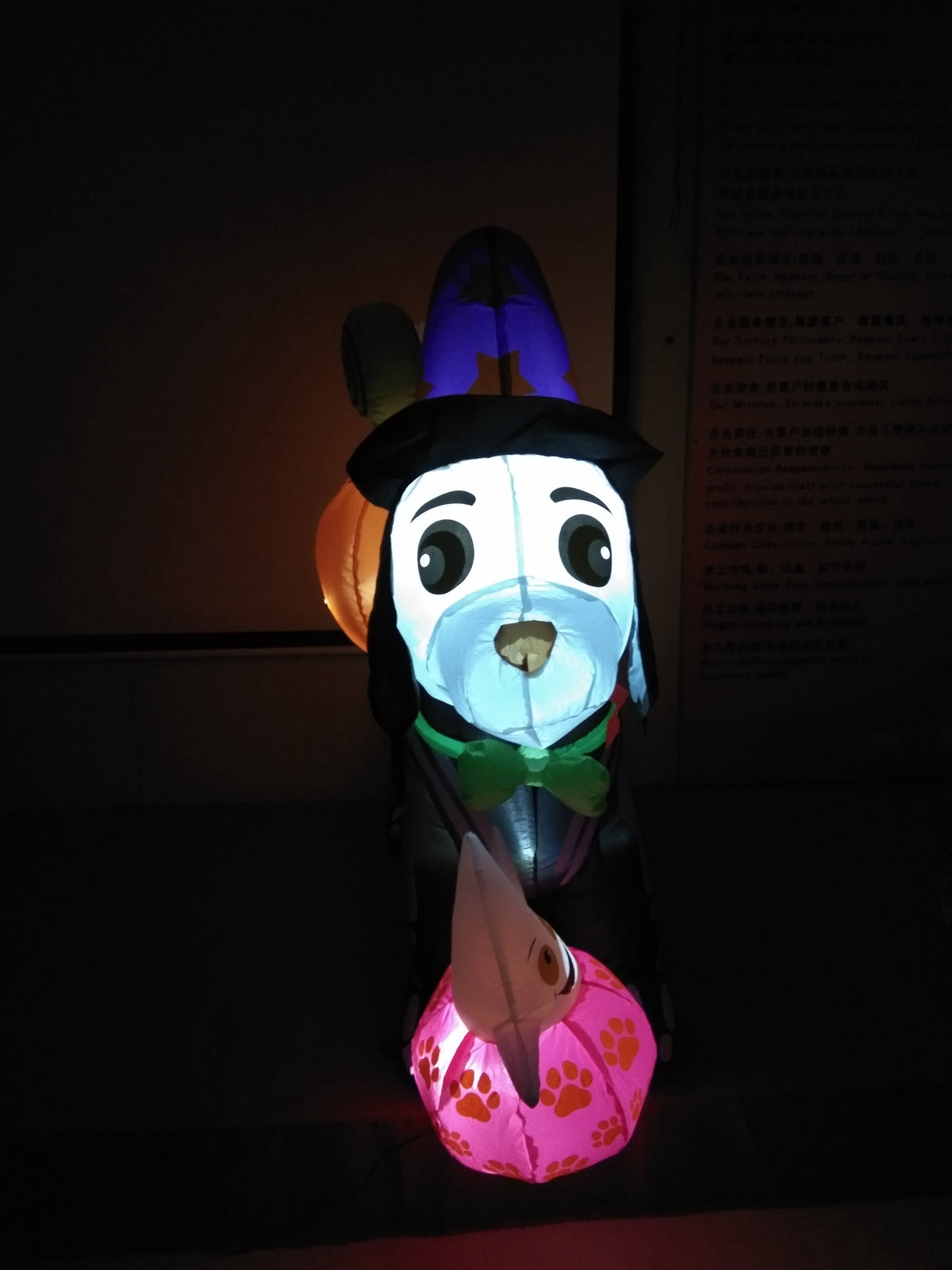 Witchwood™ 5 FT Inflatable Halloween Dog