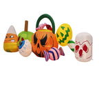 Witchwood™ 8FT Halloween Inflatable Pumpkin Ghost Scene, Waterproof Polyester, Quick Inflation with Stakes/Ropes for Yard/Garden/Indoor