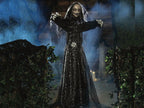 Witchwood™ 5 Ft. 6 Standing Animated Bride with Black Dress Halloween Decoration - One Size