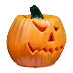 Witchwood™ 9.75" Jack-O-Lantern Animated Double-Sided Halloween Pumpkin - Orange/Green