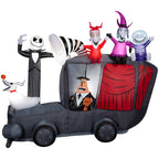 Witchwood™ 10' Airblown Inflatable Halloween Disney's Nightmare Before Christmas Mayor-Mobile Scene Yard Decoration 221590