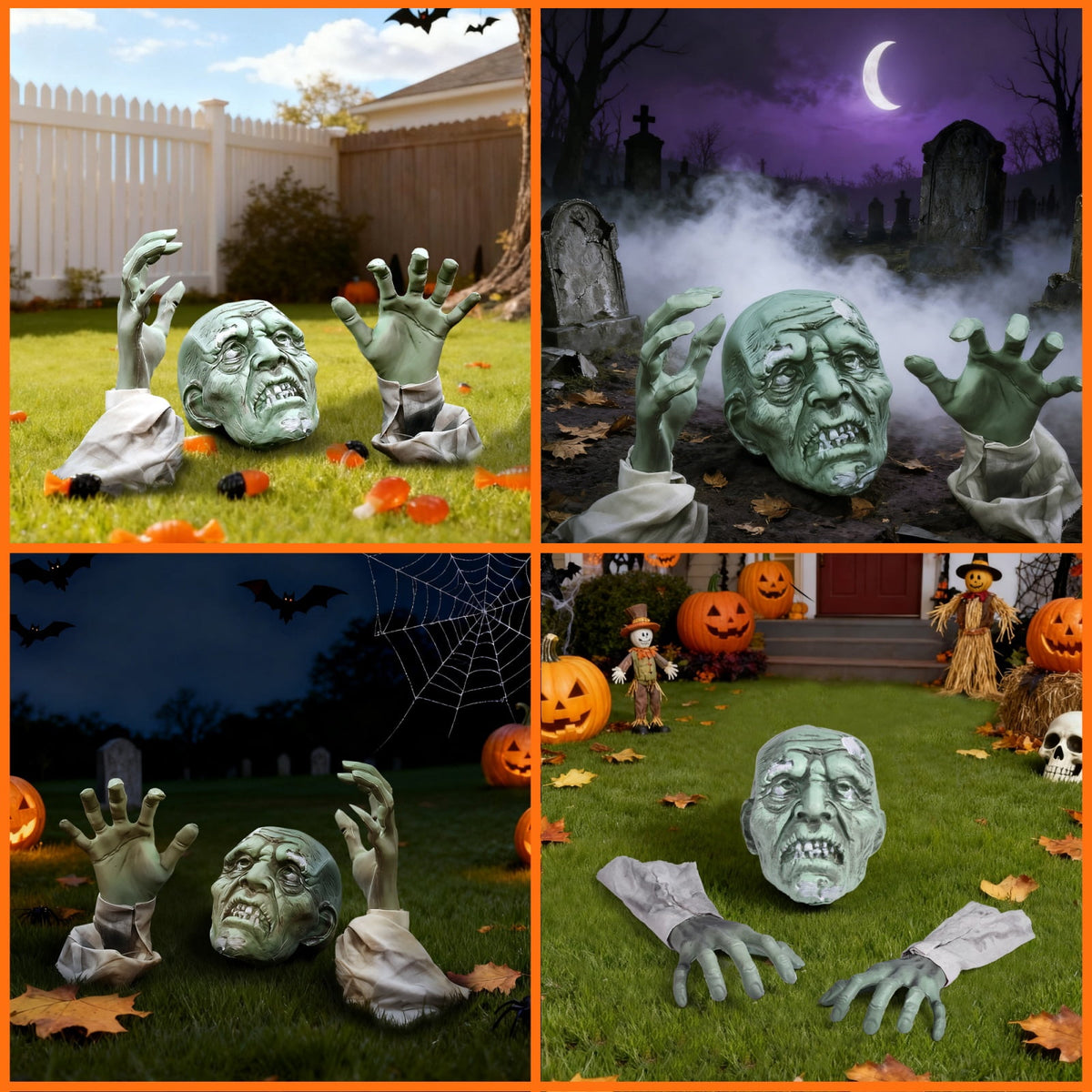Witchwood™ Halloween Zombie Decorations Scary Halloween Decorations Halloween Yard Decorations Halloween Decorations OutdoorLawn, Yard, Patio, Graveyard Decoration, Haunted House Prop